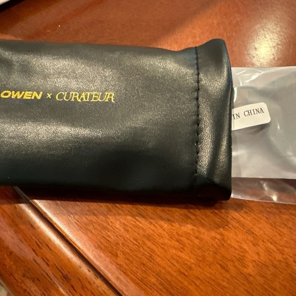 Saint Owen x Curateur WYLDE Tortoise Shell Cat Eye Sunglasses With Case, NEW - Picture 4 of 5